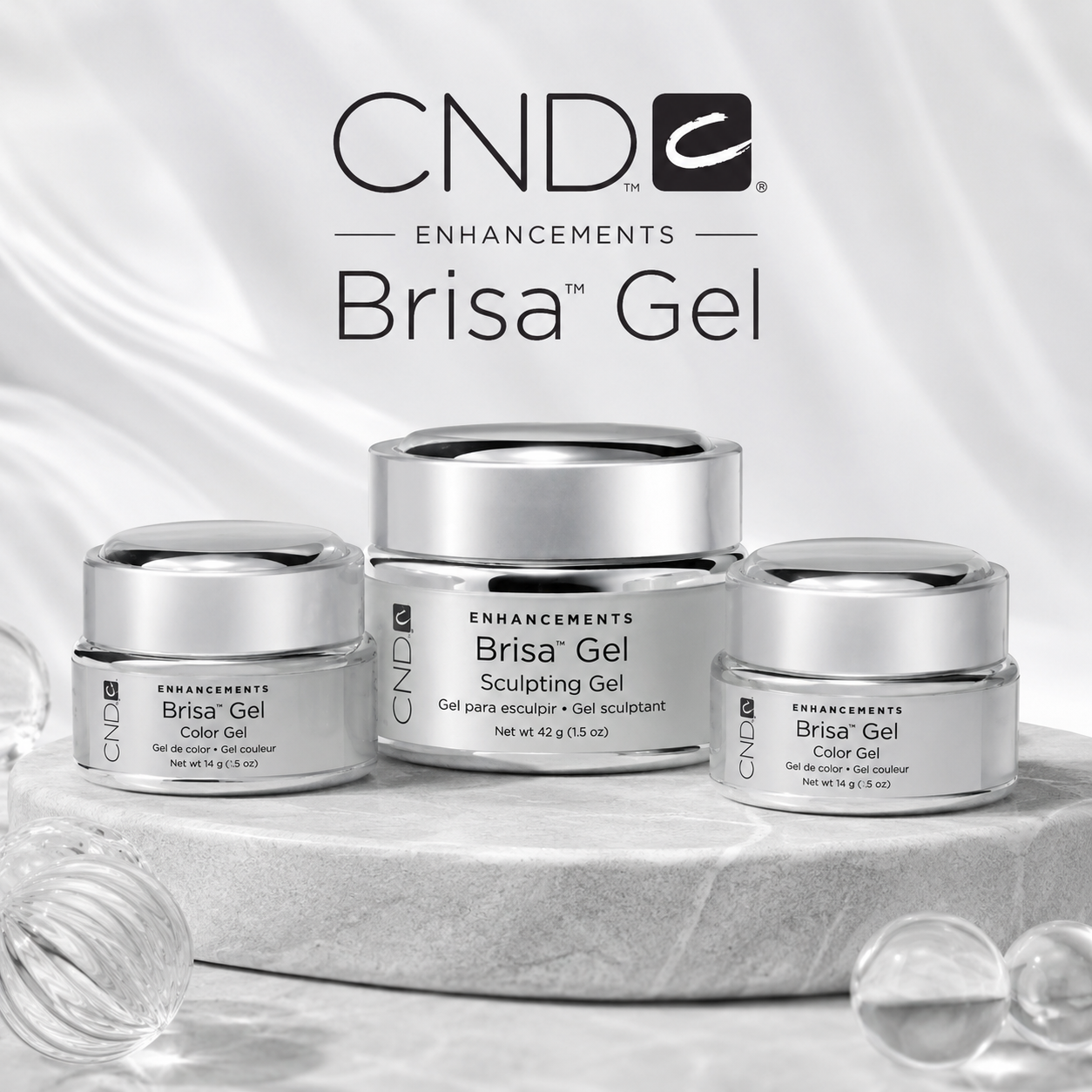 CND Brisa® Gel System - Angelina Nail Supply NYC