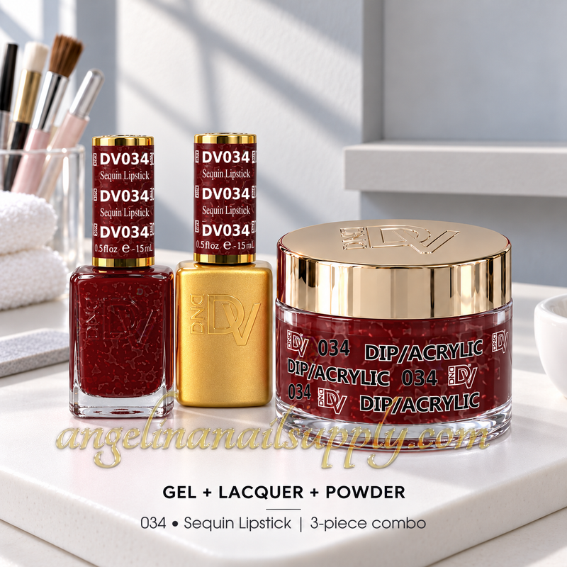 DIVA Combo 3in1 DV034 Sequin Lipstick