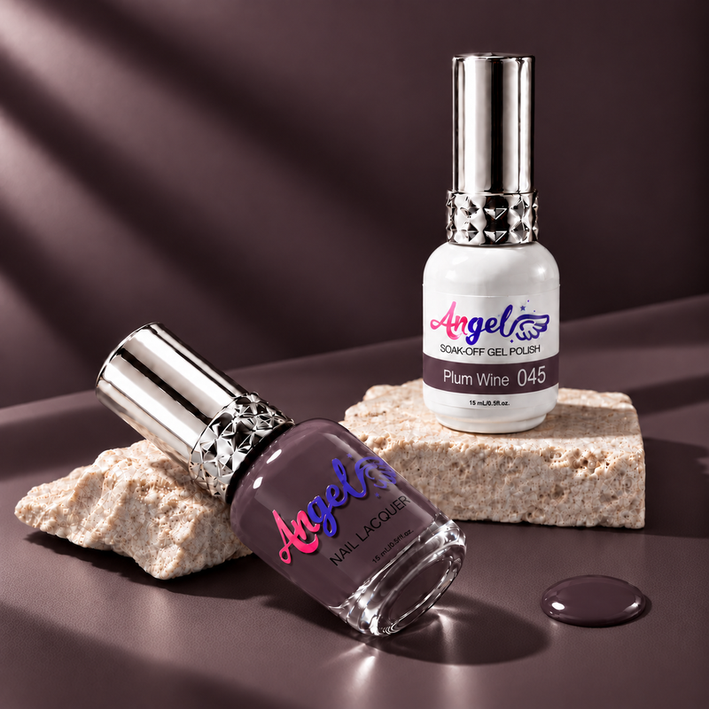 Angel Gel Duo G045 PLUM WINE