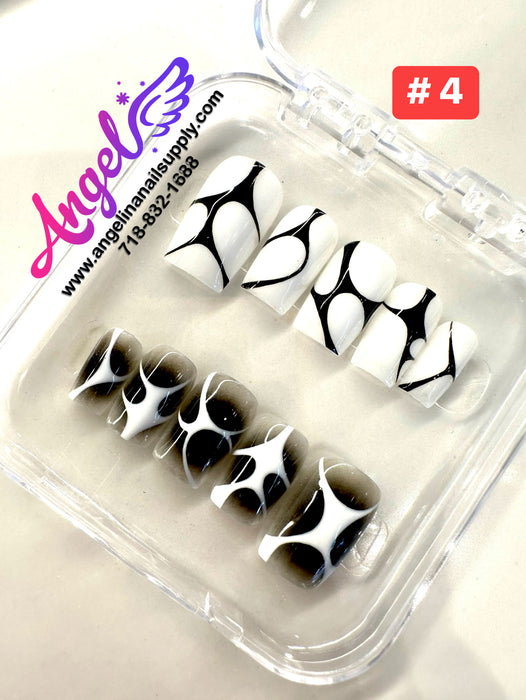 Angelina Handmade Custom Press-On | #001-#029