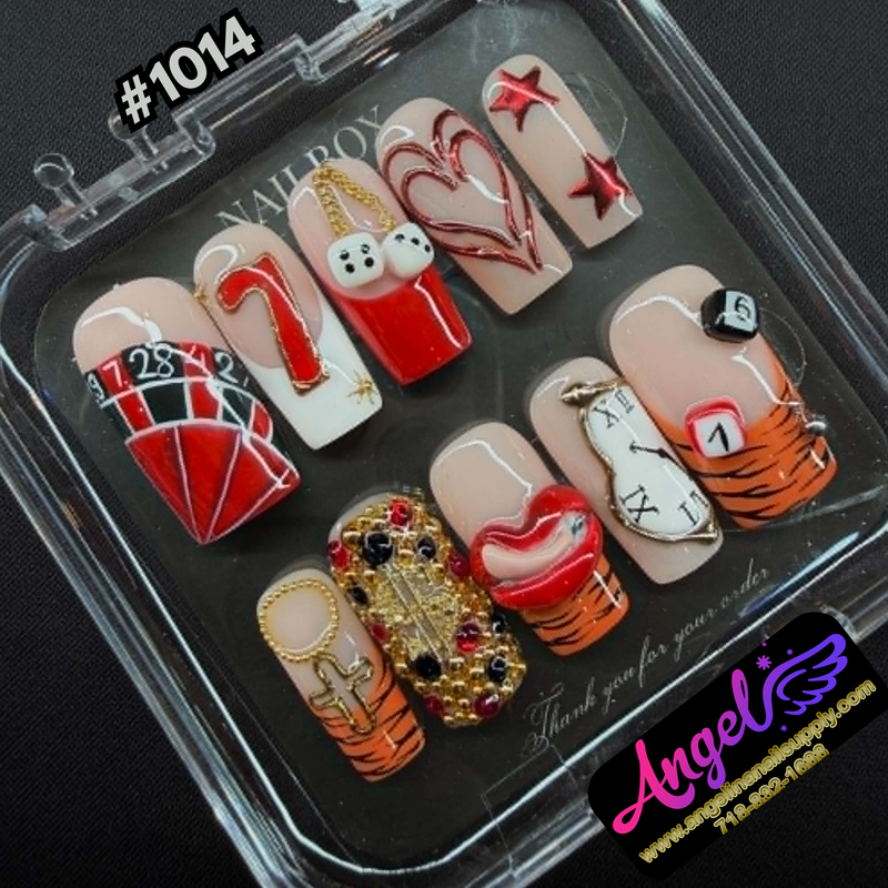 Angelina Handmade Custom Press-On #1014