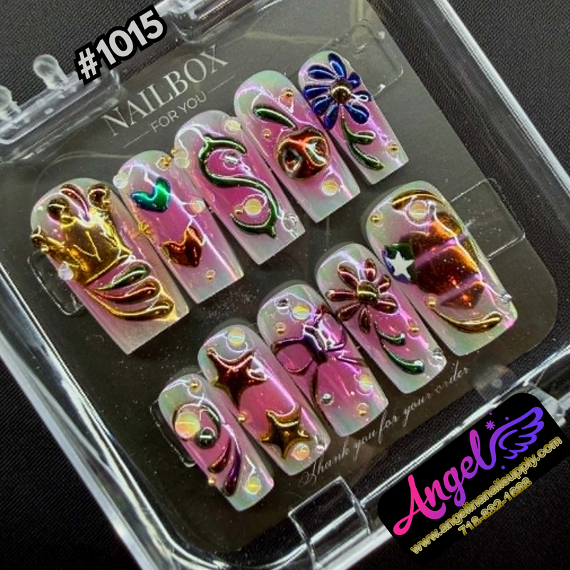 Angelina Handmade Custom Press-On #1015
