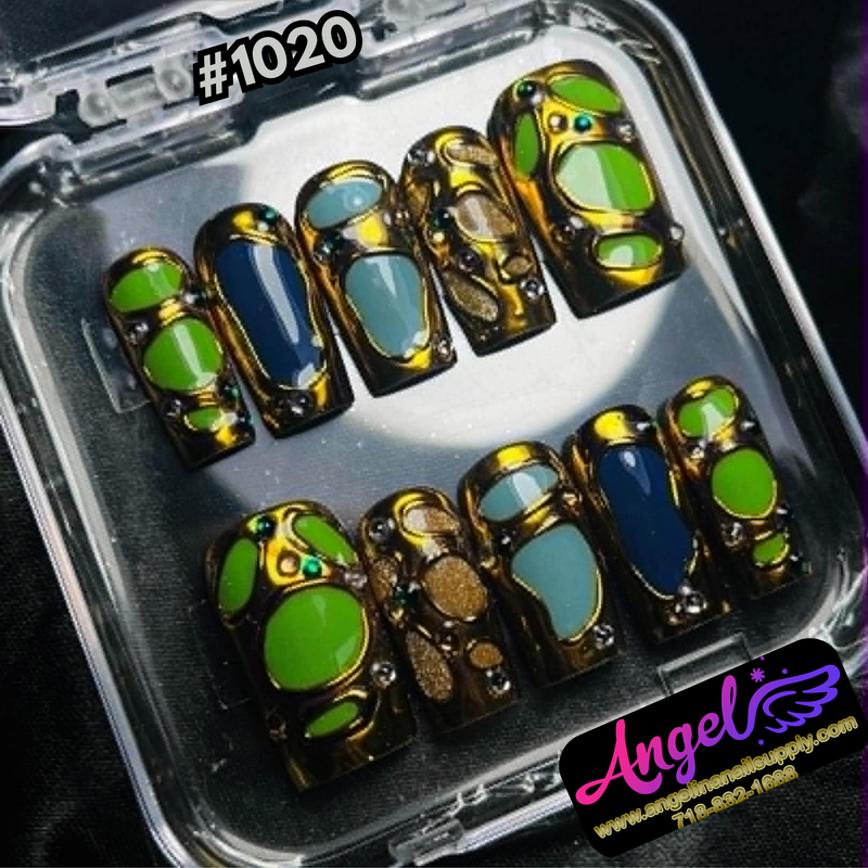 Angelina Handmade Custom Press-On #1020