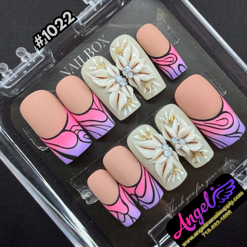 Angelina Handmade Custom Press-On #1022