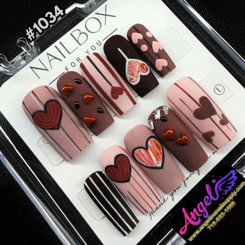 Angelina Handmade Custom Press-On #1034