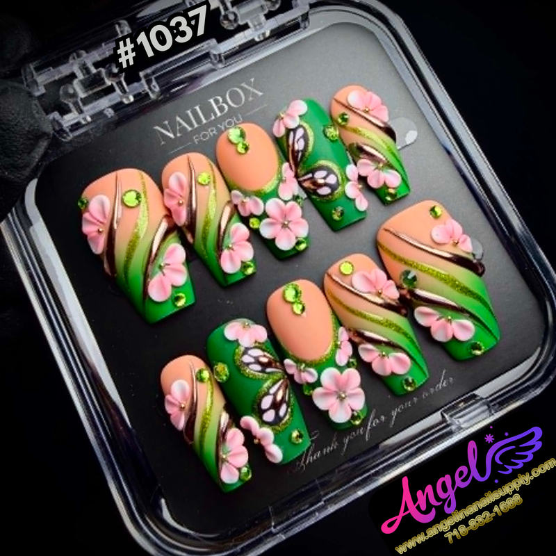 Angelina Handmade Custom Press-On #1037