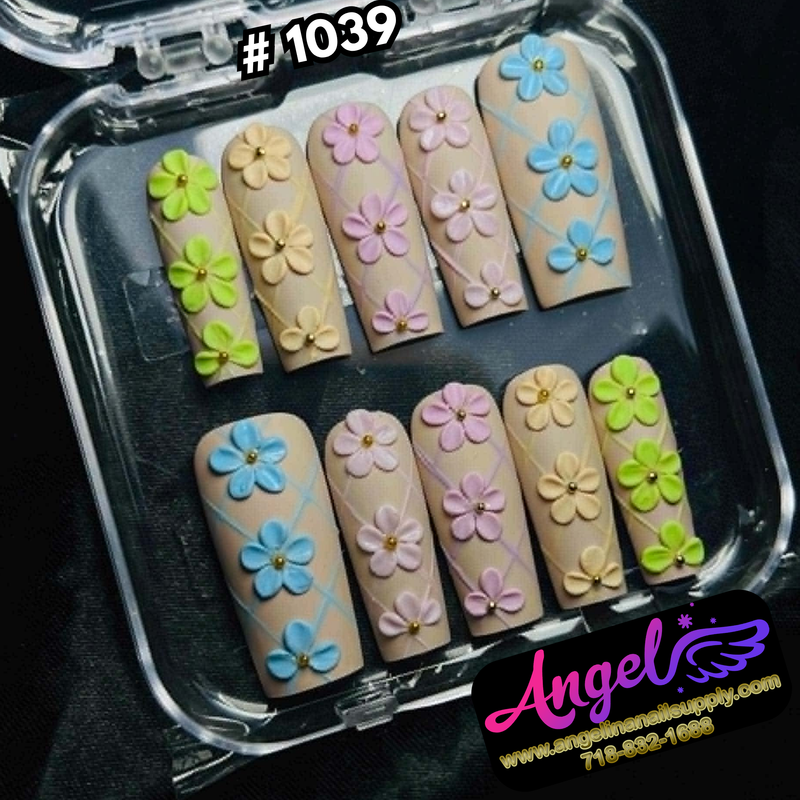 Angelina Handmade Custom Press-On #1039