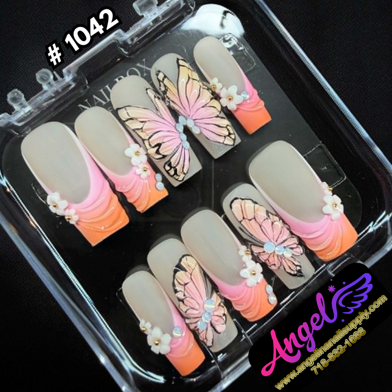 Angelina Handmade Custom Press-On #1042