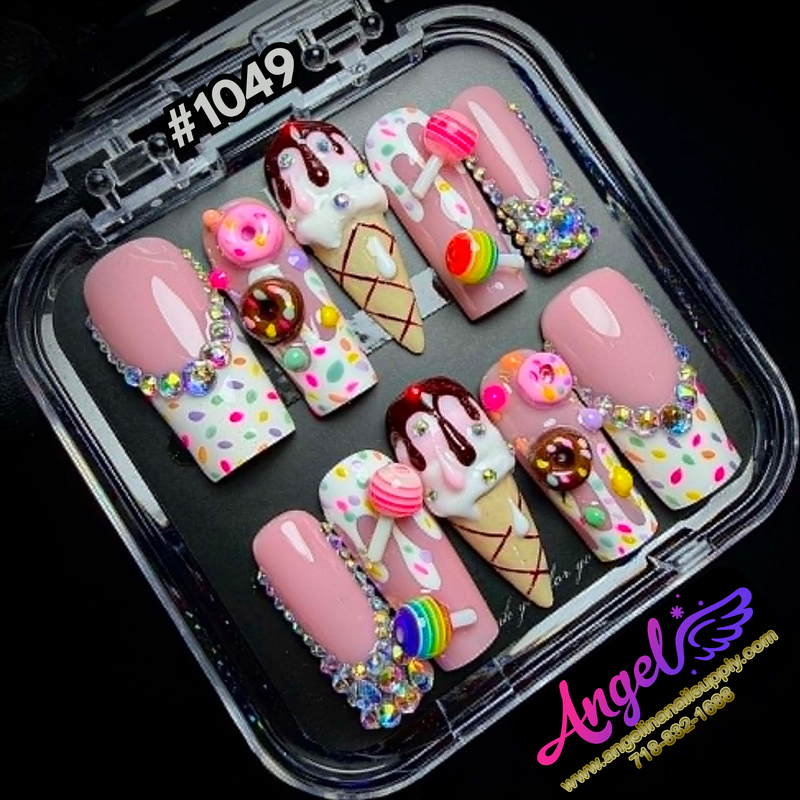 Angelina Handmade Custom Press-On #1049