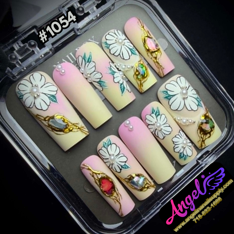 Angelina Handmade Custom Press-On #1054