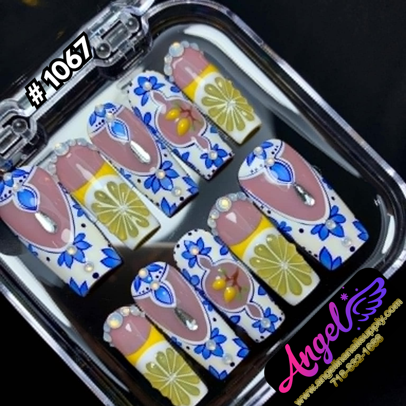Angelina Handmade Custom Press-On #1067