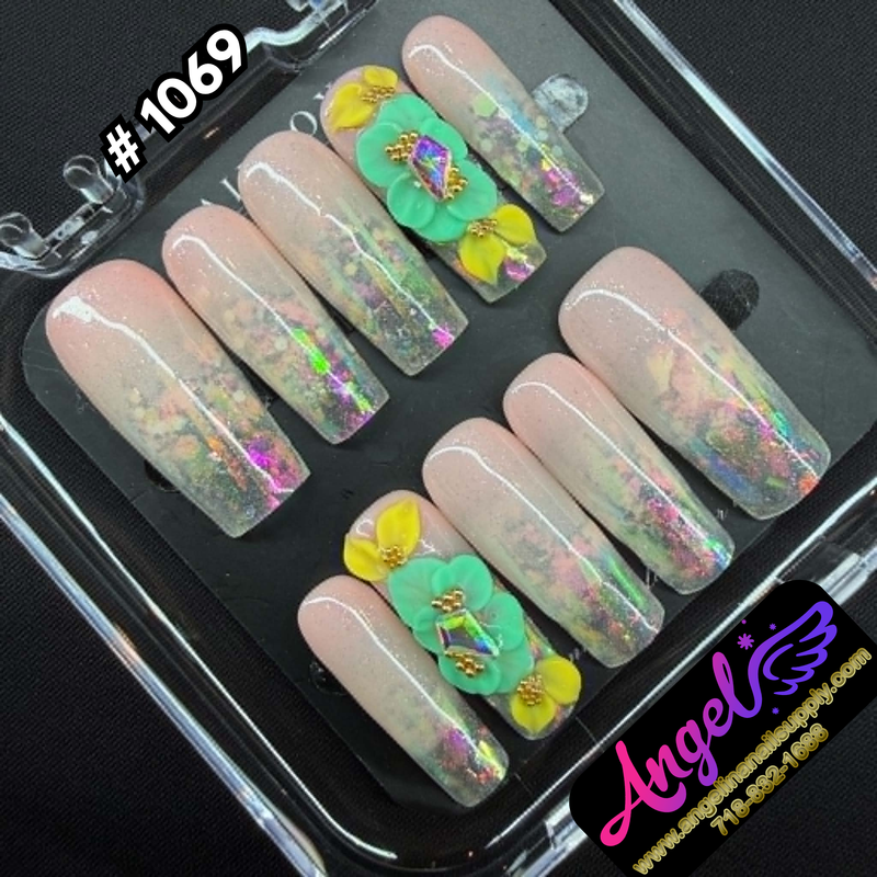 Angelina Handmade Custom Press-On #1069