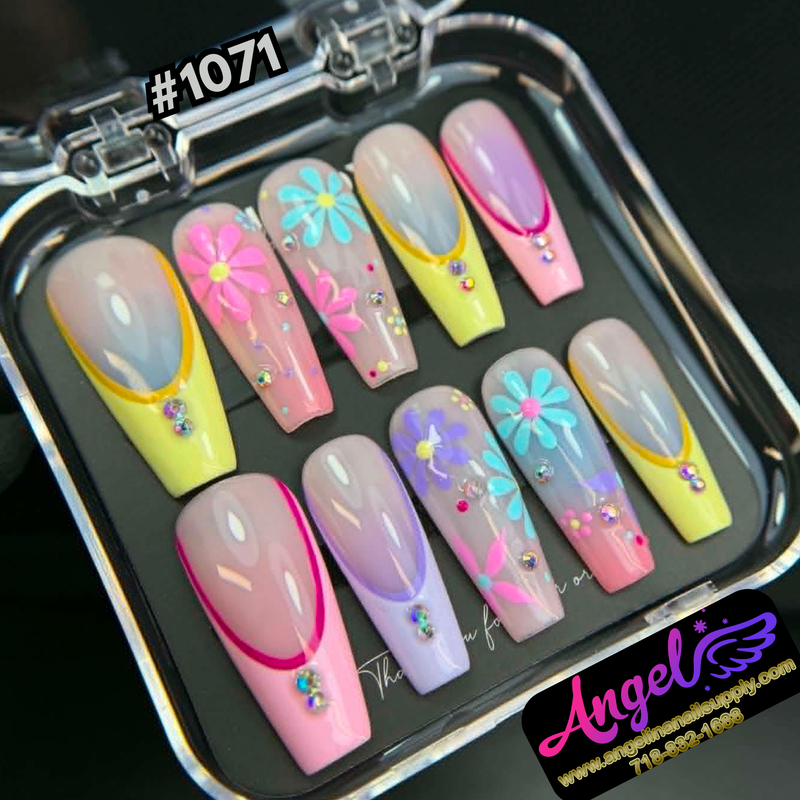Angelina Handmade Custom Press-On #1071