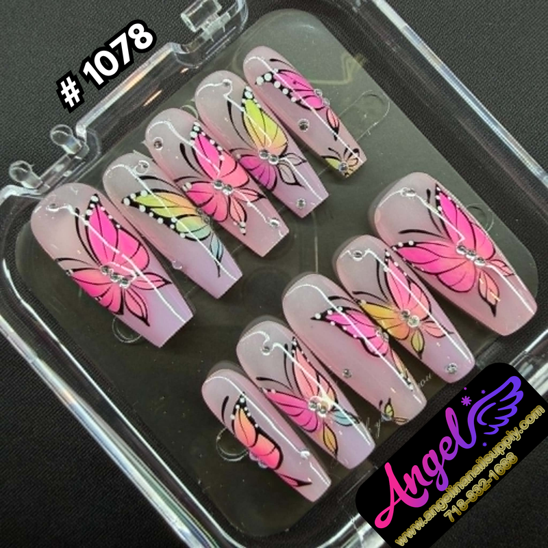 Angelina Handmade Custom Press-On #1078