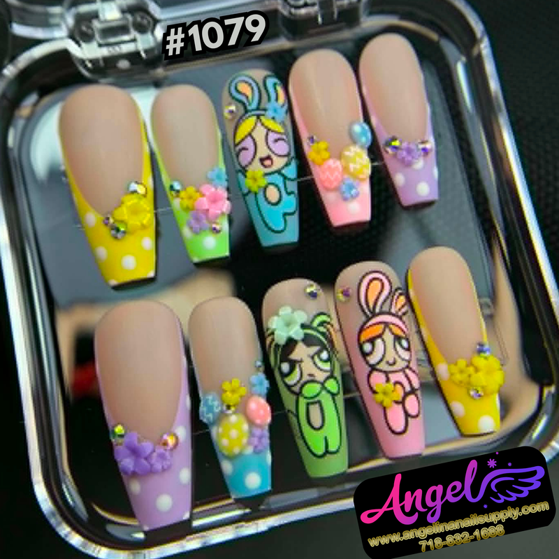 Angelina Handmade Custom Press-On #1079