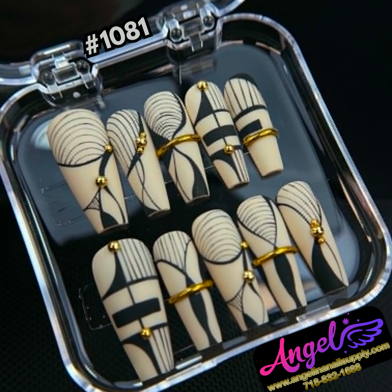 Angelina Handmade Custom Press-On #1081
