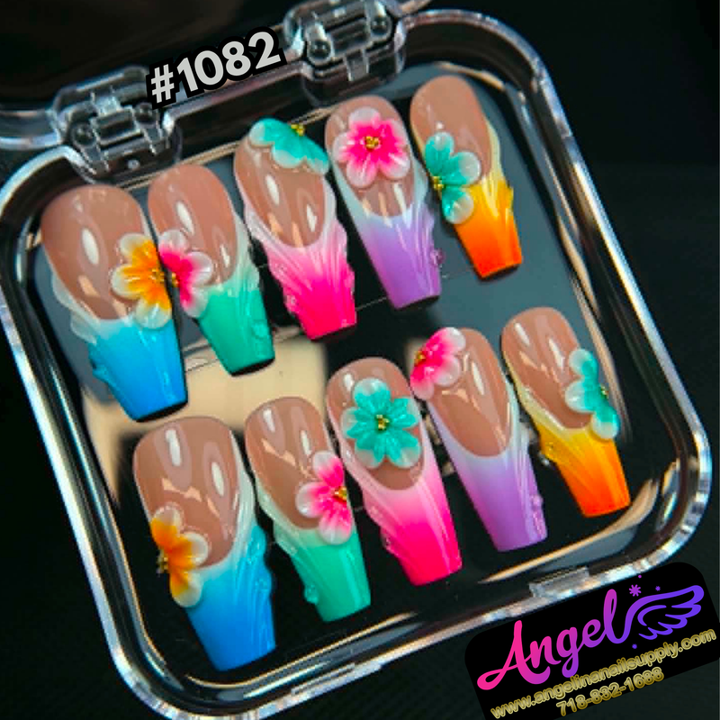 Angelina Handmade Custom Press-On #1082