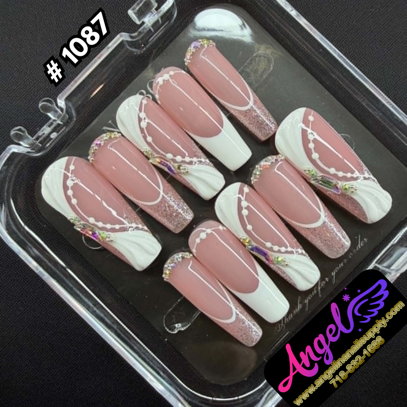 Angelina Handmade Custom Press-On #1087