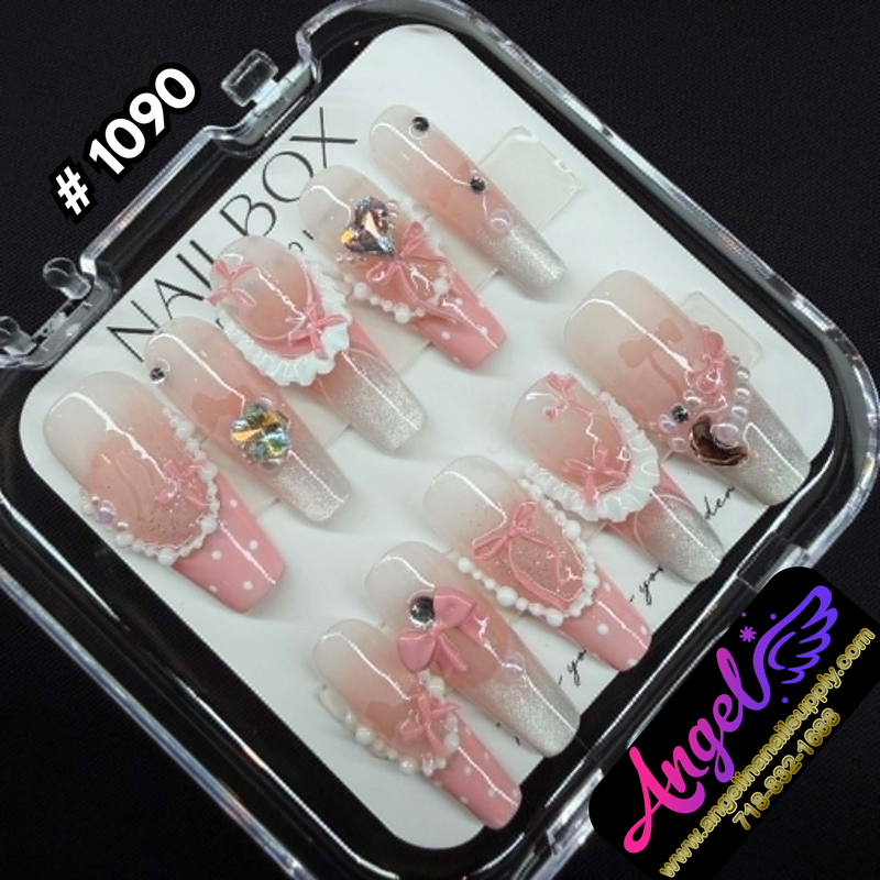 Angelina Handmade Custom Press-On #1090