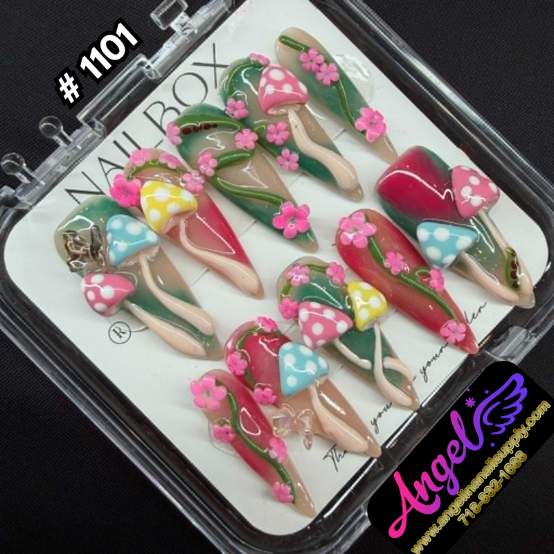 Angelina Handmade Custom Press-On #1101