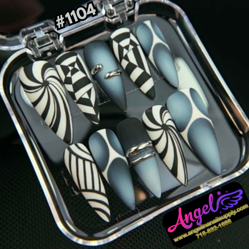 Angelina Handmade Custom Press-On #1104