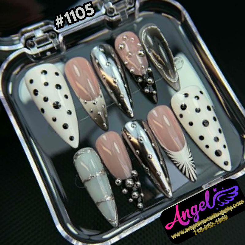 Angelina Handmade Custom Press-On #1105