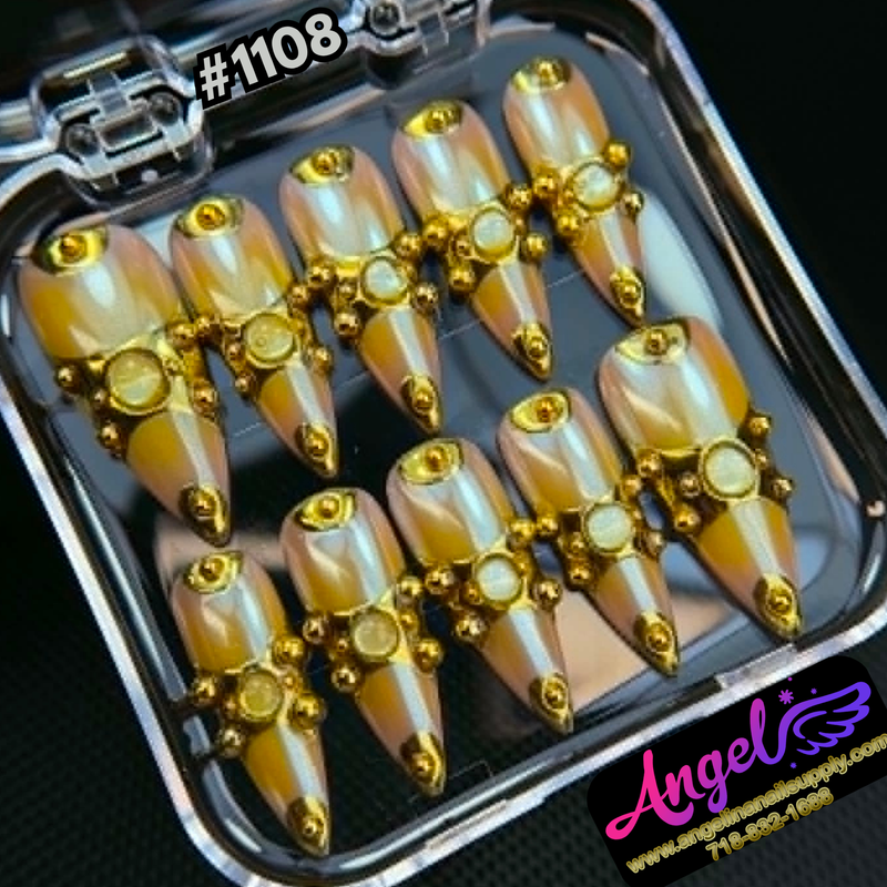 Angelina Handmade Custom Press-On #1108