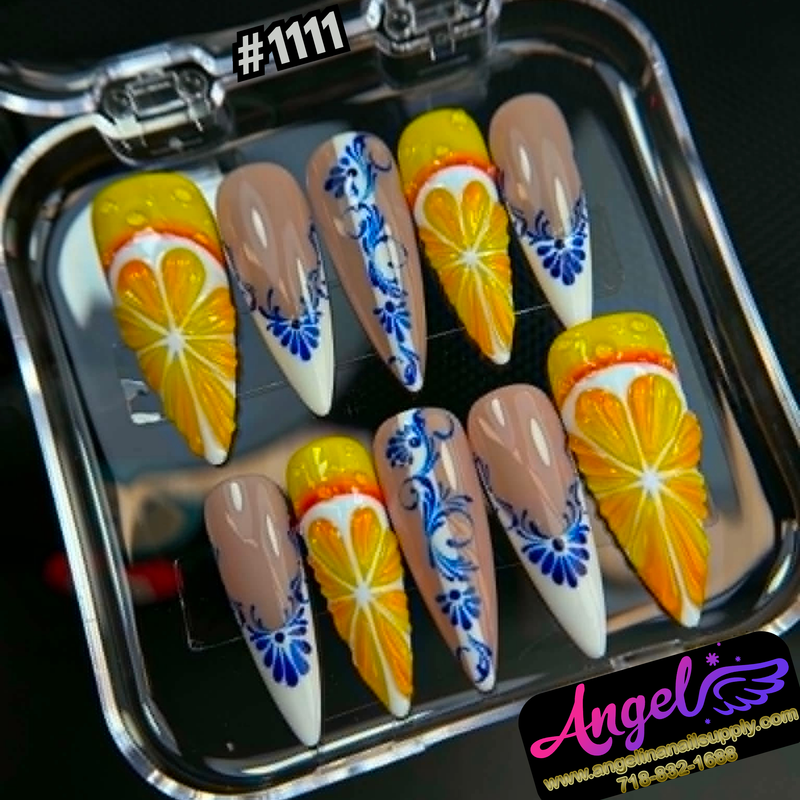 Angelina Handmade Custom Press-On #1111
