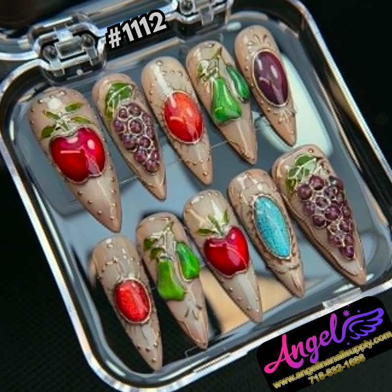 Angelina Handmade Custom Press-On #1112
