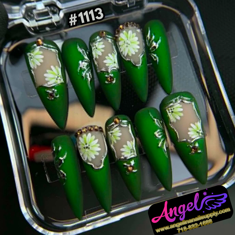 Angelina Handmade Custom Press-On #1113