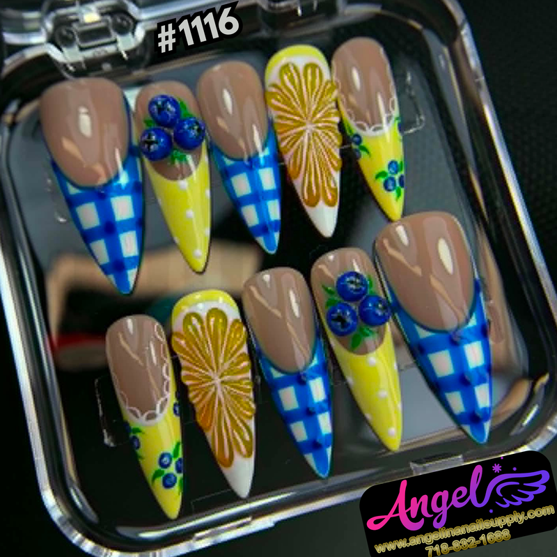 Angelina Handmade Custom Press-On #1116