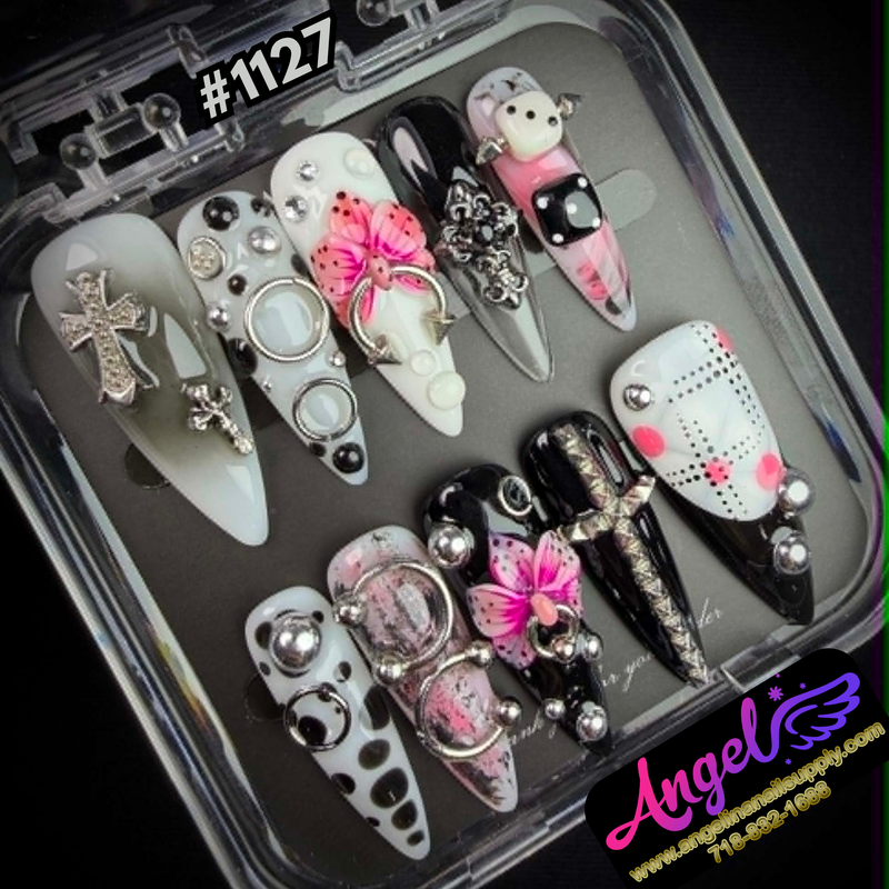 Angelina Handmade Custom Press-On #1127