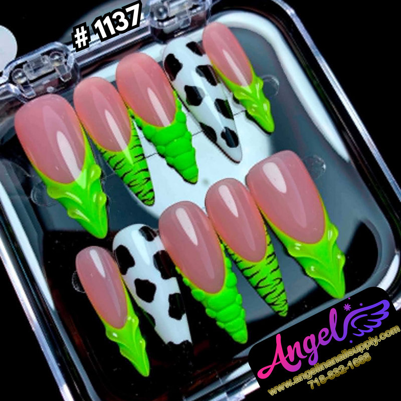 Angelina Handmade Custom Press-On #1137