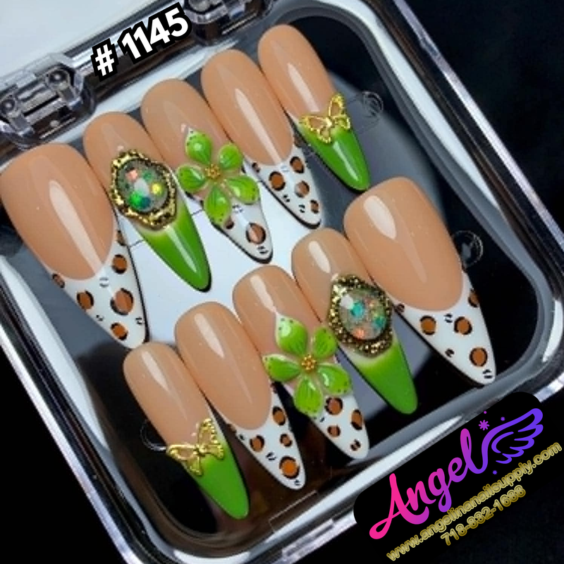 Angelina Handmade Custom Press-On #1145