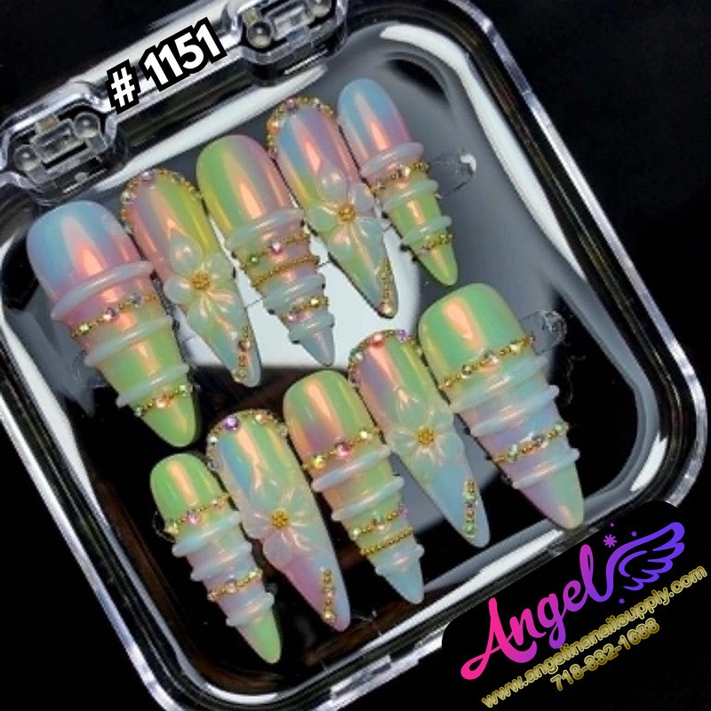 Angelina Handmade Custom Press-On #1151
