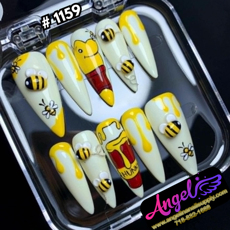 Angelina Handmade Custom Press-On #1159