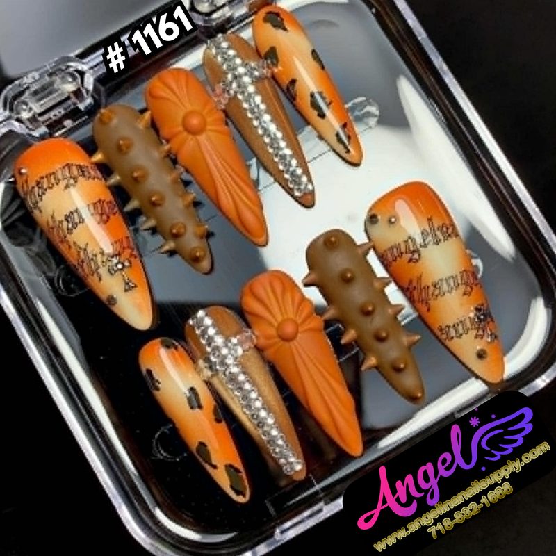 Angelina Handmade Custom Press-On #1161