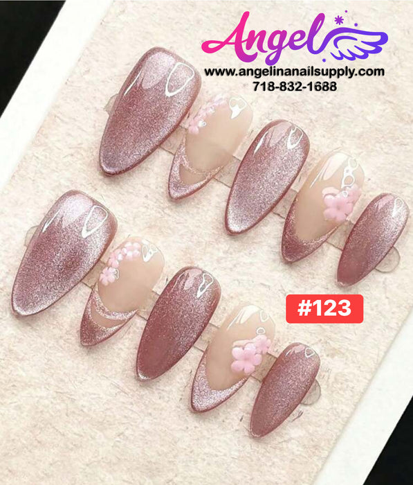 Angelina Handmade Custom Press-On | #120-#149