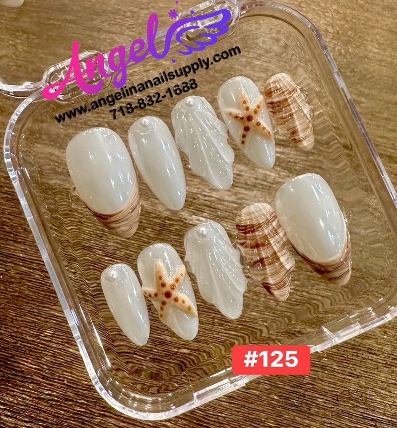 Angelina Handmade Custom Press-On | #120-#149