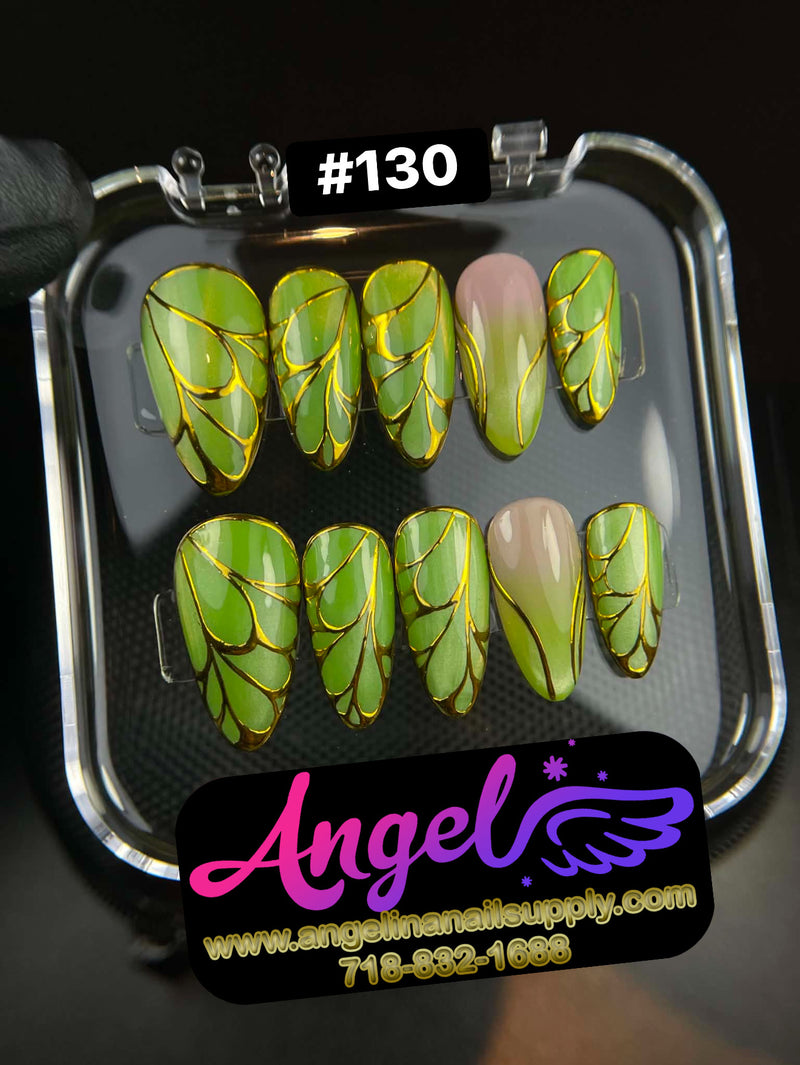 Angelina Handmade Custom Press-On | #120-#149