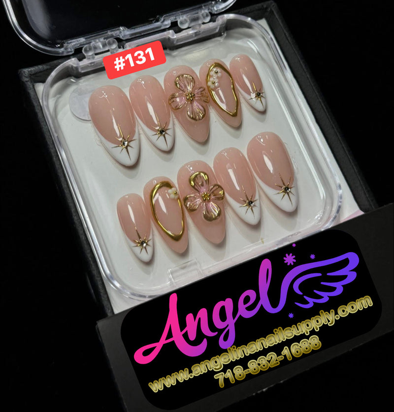 Angelina Handmade Custom Press-On | #120-#149