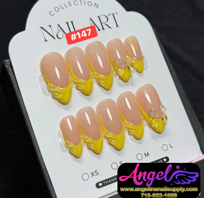 Angelina Handmade Custom Press-On | #120-#149