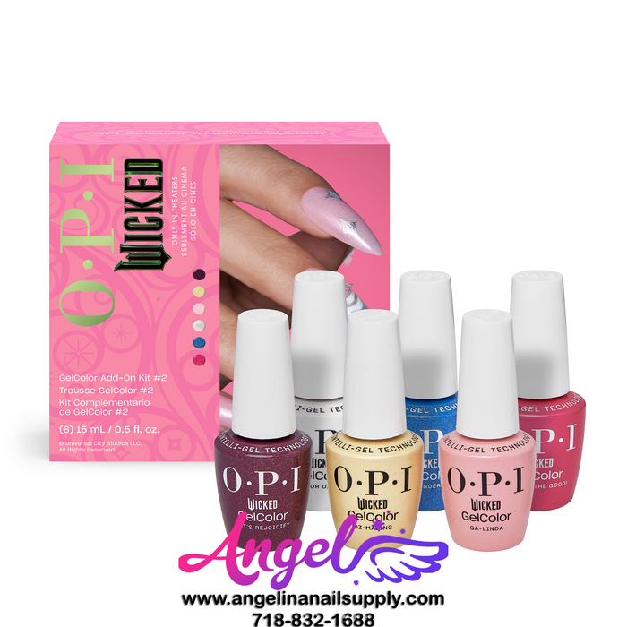 OPI Gel Color - Wicked Collection 12 Colors & 1 Base Gel 1 Top Gel| Holiday 2024