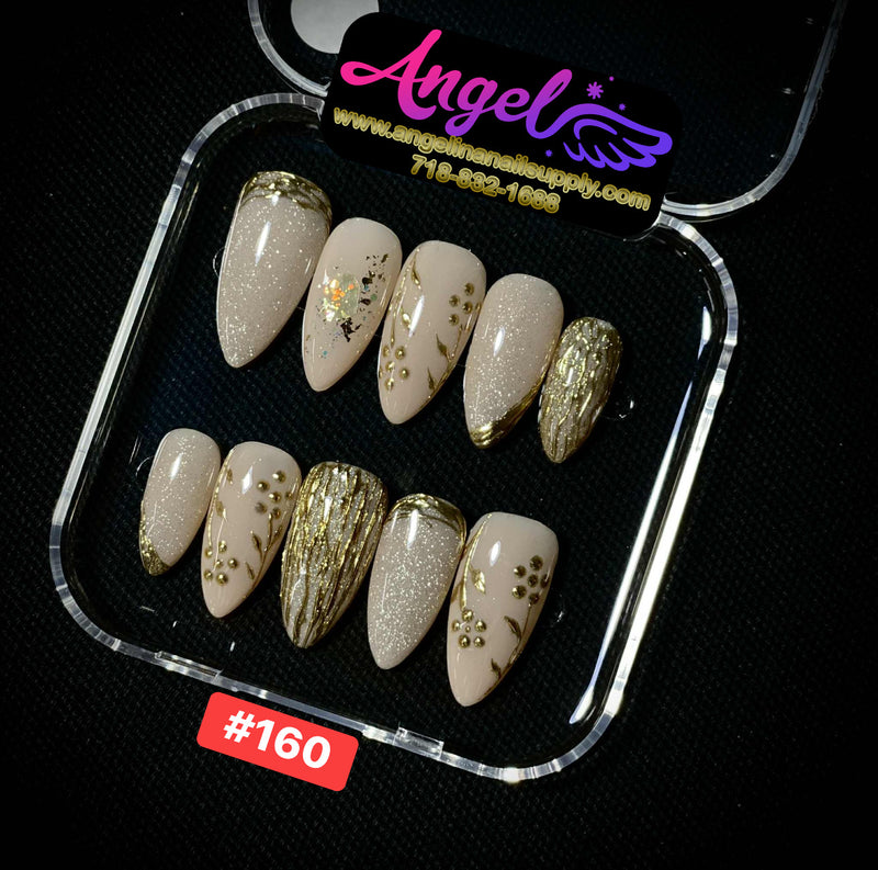 Angelina Handmade Custom Press-On | #150-#179