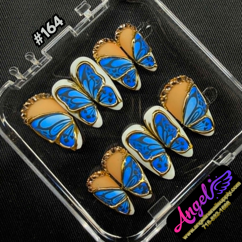 Angelina Handmade Custom Press-On #0150-#0179