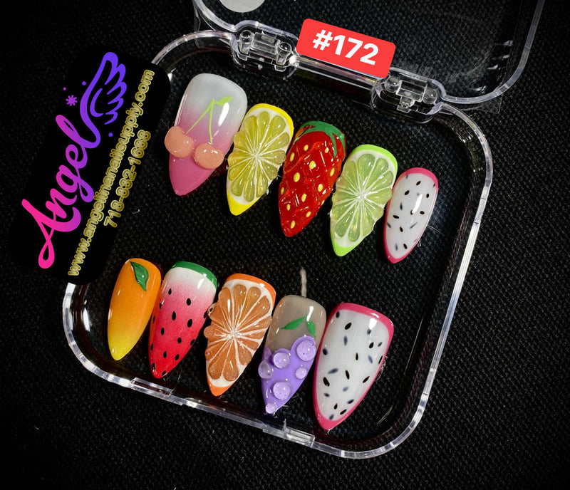 Angelina Handmade Custom Press-On | #150-#179