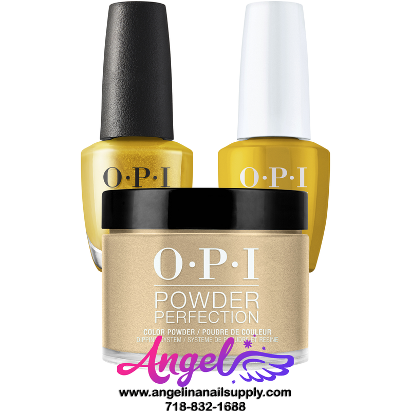 Bộ sản phẩm OPI 3 trong 1 DP-GC-NL F022 Starstruck Gold