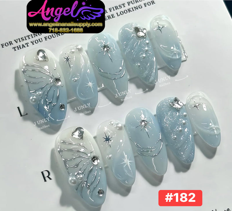 Angelina Handmade Custom Press-On | #180-#209