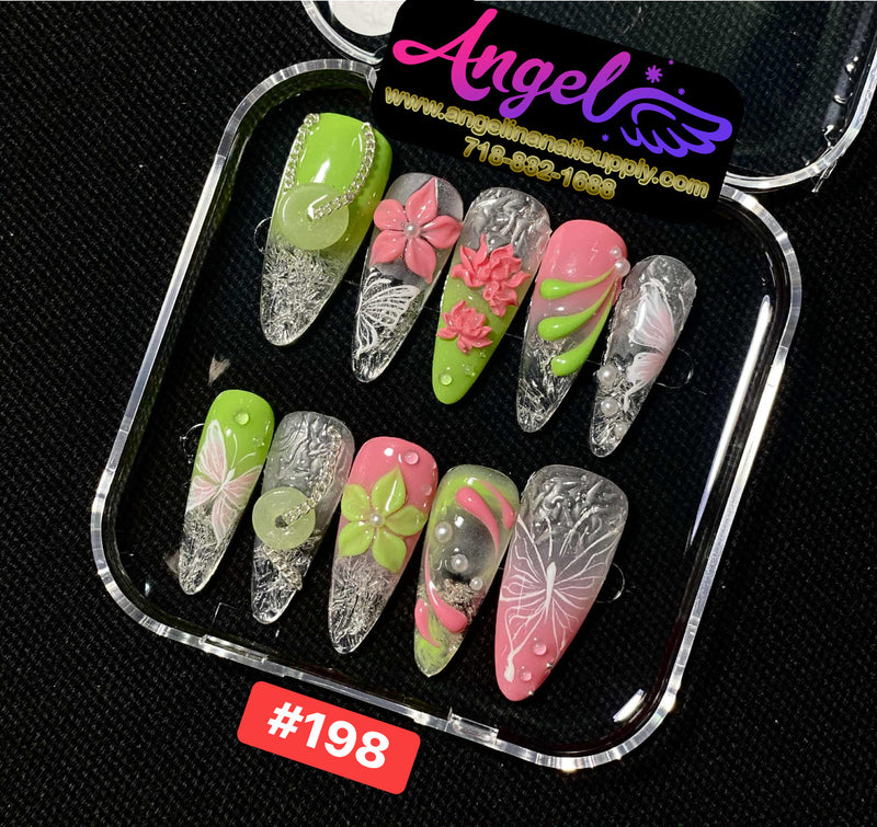 Angelina Handmade Custom Press-On | #180-#209