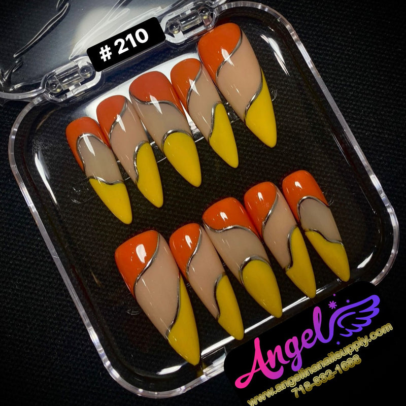 Angelina Handmade Custom Press-On | #210-#239